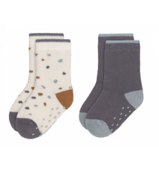 ANTI-SLIP SOCK 2P TINY FARM BLUE27-30 25