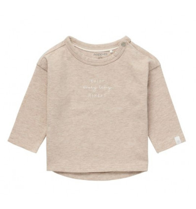 UNISEX TEE JAY LONG SLEEVE BEIGE/HUID 68