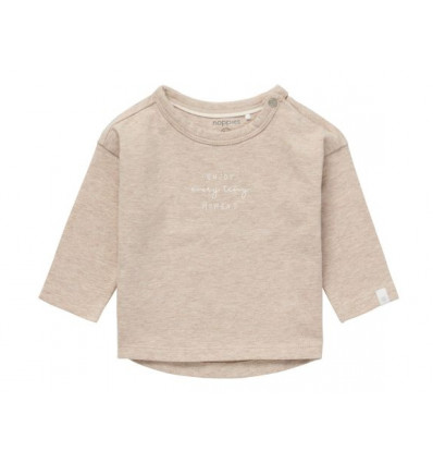 UNISEX TEE JAY LONG SLEEVE BEIGE/HUID 74