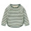 UNISEX TEE JUDSON LS STRIPE GROEN 50