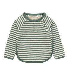 UNISEX TEE JUDSON LS STRIPE GROEN 56