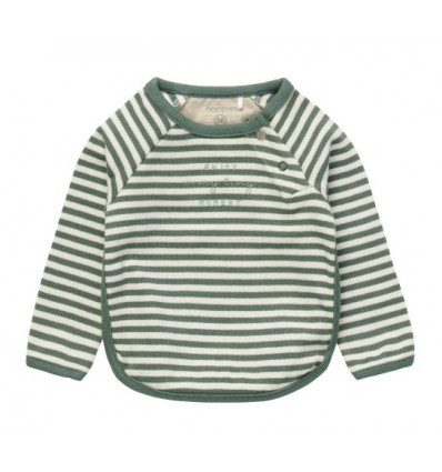 UNISEX TEE JUDSON LS STRIPE GROEN 56