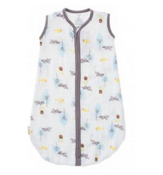 SLAAPZAK MUSLIN 2L FOX BLUE 6-12M 5