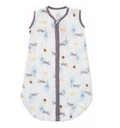 SLAAPZAK MUSLIN 2L FOX BLUE 6-12M 5