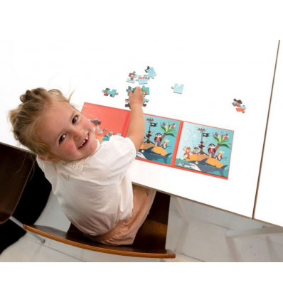 MAGNETISCH PUZZELBOEK PIRATEN 22