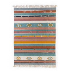 TAPIS GEOMETRIC MULTI COLOUR 120X160 22
