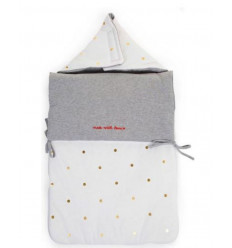 ENGELNEST 80X40 JERSEY GOLD DOTS 23
