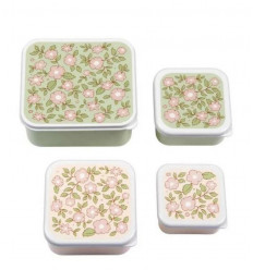 LUNCH & SNACK BOX SET BLOESEMS 24