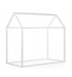BEDFRAME HUIS WIT 70X140 243