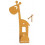 WALL HOOK RAFFI MUSTARD 22