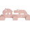 WALL HOOKS DEER FRIENDS POWDER 22