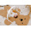TEDDY SPEELMAT 150 CM TEDDY BEIGE 25