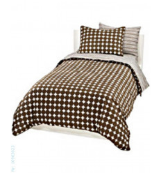 OVERTREK 100 X 135 DOTS CHOCOLATE 0