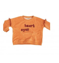 HEARTS GIRLS SWEATER EMBROIDERY 86/92