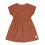 TERRY DRESS GOTS CARAMEL, 62/68, 3-6M 25