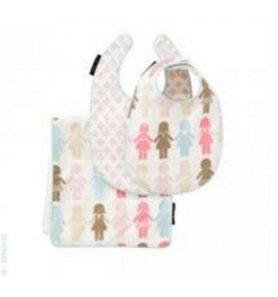 SLAB SPUUGDOEKSET PARER DOLLS PETAL 0