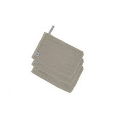 MUSLIN WASH GLOVE SET 3P MILKY 231