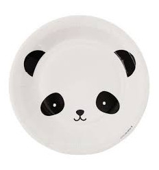 PAPIEREN BORDJES PANDA (BEVAT 12 BORDJES