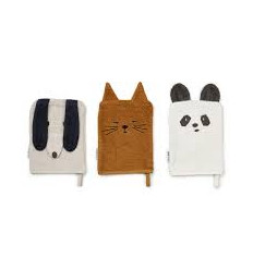 SYLVESTER WASHCLOTH ANIMAL MIX 22