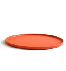BIOBU BAMBINO PIZZA PLATE MANDARIN 5