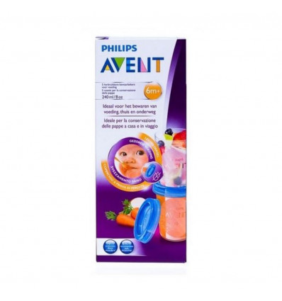 VIA NATURAL SET VOEDINGSBEKERS 240ML 22