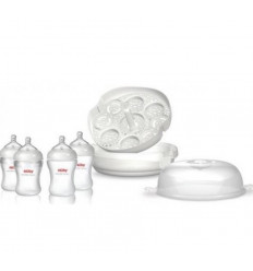 STERILISATEUR A VAPEUR + 4 BIBERONS 6