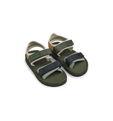 MONTY SANDALS HUNTER GREEN MIX 26 21