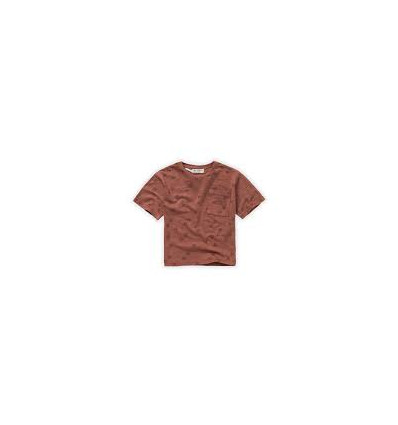 LOOSE T-SHIRT DICE PECAN 8Y