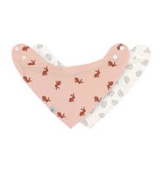BAND/COWL-NECK 2P LIT FOREST RABBIT 25
