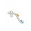 MATCHSTICK MONK BATH TOBOGAN BLANC 24