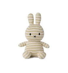 MIFFY SITTING ORG COTTON STRIPE CREAM 21