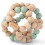 WOODEN BEADS BALL MINT 25