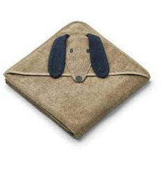 AUGUSTA HOODED TOWEL DOG/OAT MIX 22