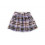 SKIRT BOUCLE CHECK ICE PURPLE 6Y 22