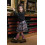 SKIRT BOUCLE CHECK ICE PURPLE 6Y 22