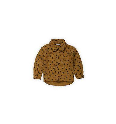 BLOUSE ANIMAL PRINT TOFFEE 5Y 22
