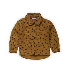 BLOUSE ANIMAL PRINT TOFFEE 10Y 22