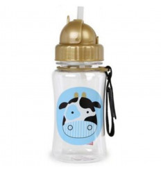 ZOO STRAW BOTTLE COW 8