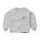 GRAND SWTSHIRT PEACE HAND GRY MEL 10Y 22