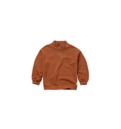 SWTSHIRT TURTLENECK SMIL HAZLNUT 3Y 22