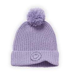 BEANIE POM-POM PURPLE ICE PURPLE S 22