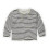 T-SHIRT STRIPE IVORY 3Y 22
