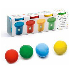 4 POTS DE PATE A MODELER 24