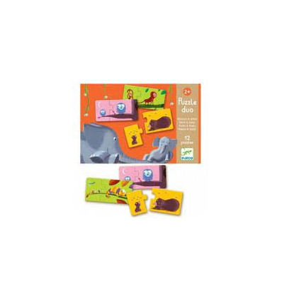 PUZZLE DUO MAMAN ET BEBE 22