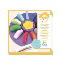 12 CRAYONS FLEURS 22