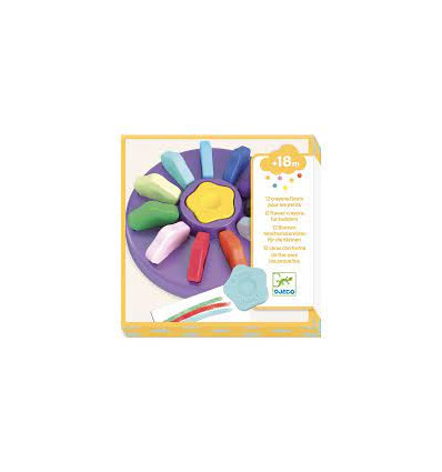 12 CRAYONS FLEURS 22