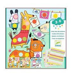 STICKERS AVEC DES GOMMETTES RONDES 22