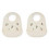 TILDA SILICONE BIB 2P PEACH/SEA SHELL 22
