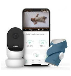OWLET DUO 2 BLEU SMART SOCK 3&CAM2 24
