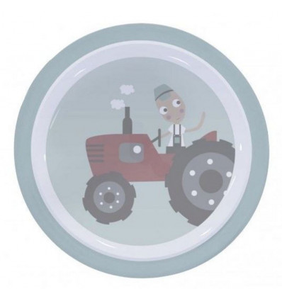 MELAMINE PLATE FARM BOY 8